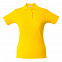 Рубашка поло женская SURF LADY, желтая с логотипом в Ставрополе заказать по выгодной цене в кибермаркете AvroraStore
