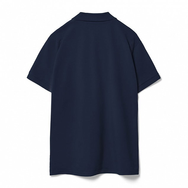 Рубашка поло мужская Virma Premium, темно-синяя с логотипом в Ставрополе заказать по выгодной цене в кибермаркете AvroraStore
