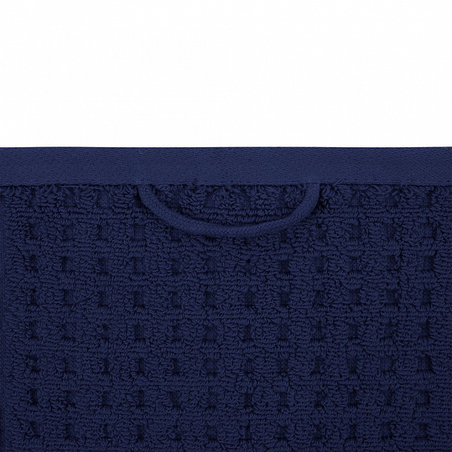Полотенце Farbe, среднее, синее с логотипом в Ставрополе заказать по выгодной цене в кибермаркете AvroraStore