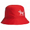 Панама «Собака Каляка», красная с логотипом в Ставрополе заказать по выгодной цене в кибермаркете AvroraStore