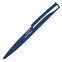 Ручка шариковая "Dial", темно-синий/серебристый, покрытие soft touch с логотипом в Ставрополе заказать по выгодной цене в кибермаркете AvroraStore
