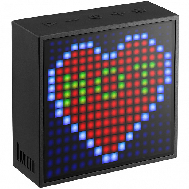 Беспроводная колонка с пиксельным дисплеем Timebox-Evo с логотипом в Ставрополе заказать по выгодной цене в кибермаркете AvroraStore