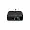 Настольные часы с беспроводной зарядкой 15W Rigel, черные с логотипом в Ставрополе заказать по выгодной цене в кибермаркете AvroraStore