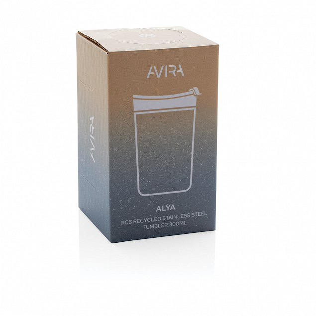 Термокружка Avira Alya из переработанной нержавеющей стали RCS, 300 мл с логотипом в Ставрополе заказать по выгодной цене в кибермаркете AvroraStore