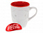 Кружка Пинт, белый/красный с логотипом в Ставрополе заказать по выгодной цене в кибермаркете AvroraStore