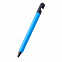 N5 soft, ручка шариковая, голубой/черный, пластик,soft-touch, подставка для смартфона с логотипом в Ставрополе заказать по выгодной цене в кибермаркете AvroraStore