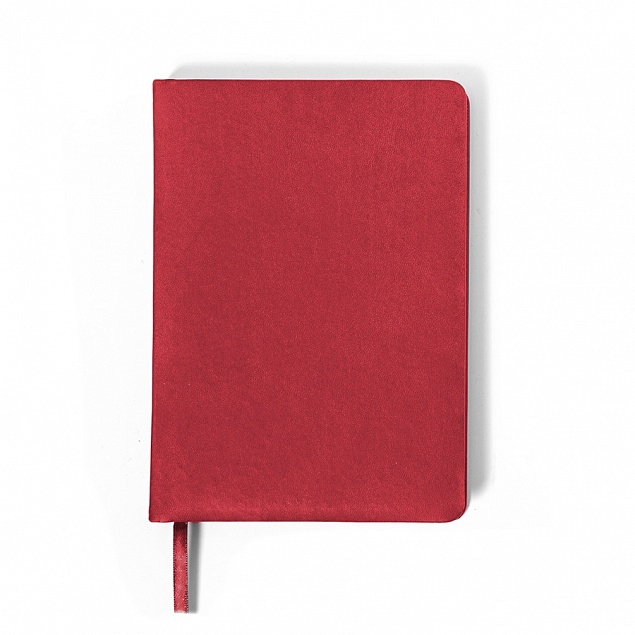Ежедневник недатированный Duncan, А5,  красный, белый блок с логотипом в Ставрополе заказать по выгодной цене в кибермаркете AvroraStore