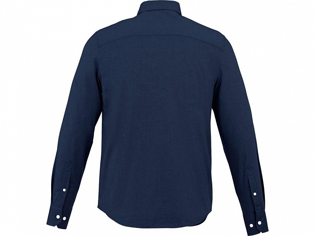 Рубашка с длинными рукавами Vaillant, темно-синий с логотипом в Ставрополе заказать по выгодной цене в кибермаркете AvroraStore