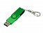 USB 2.0- флешка промо на 8 Гб с поворотным механизмом и однотонным металлическим клипом с логотипом в Ставрополе заказать по выгодной цене в кибермаркете AvroraStore