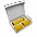 Набор Hot Box E2 софт-тач EDGE CO12s grey (желтый) с логотипом в Ставрополе заказать по выгодной цене в кибермаркете AvroraStore