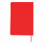 Блокнот с закладкой-фонариком, красный с логотипом в Ставрополе заказать по выгодной цене в кибермаркете AvroraStore