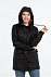 Дождевик женский Squall, черный с логотипом в Ставрополе заказать по выгодной цене в кибермаркете AvroraStore