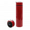 Термос Reactor с датчиком температуры (красный) с логотипом в Ставрополе заказать по выгодной цене в кибермаркете AvroraStore