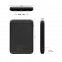 Внешний аккумулятор Reach, 5000 мАч (черный) с логотипом в Ставрополе заказать по выгодной цене в кибермаркете AvroraStore