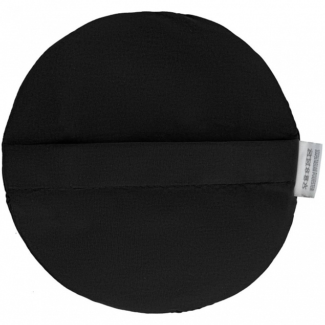 Панама складная Orust, черная с логотипом в Ставрополе заказать по выгодной цене в кибермаркете AvroraStore