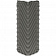Надувной коврик Static V Luxe, серый с логотипом в Ставрополе заказать по выгодной цене в кибермаркете AvroraStore