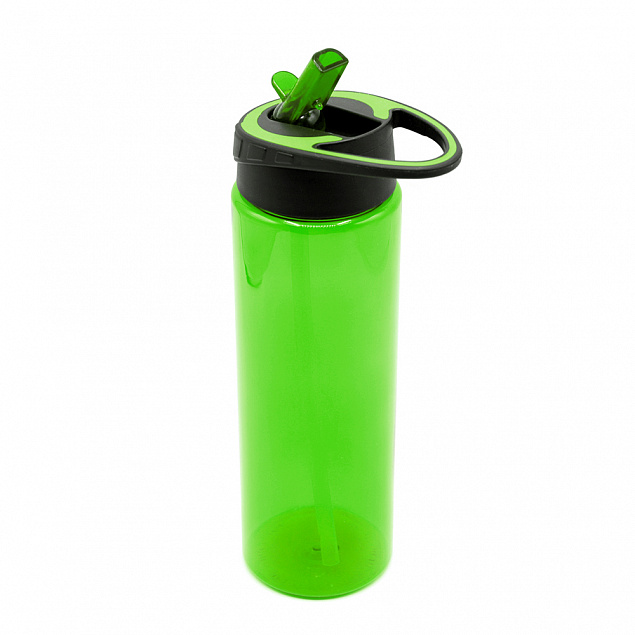 Пластиковая бутылка Mystik - Зеленый FF с логотипом в Ставрополе заказать по выгодной цене в кибермаркете AvroraStore