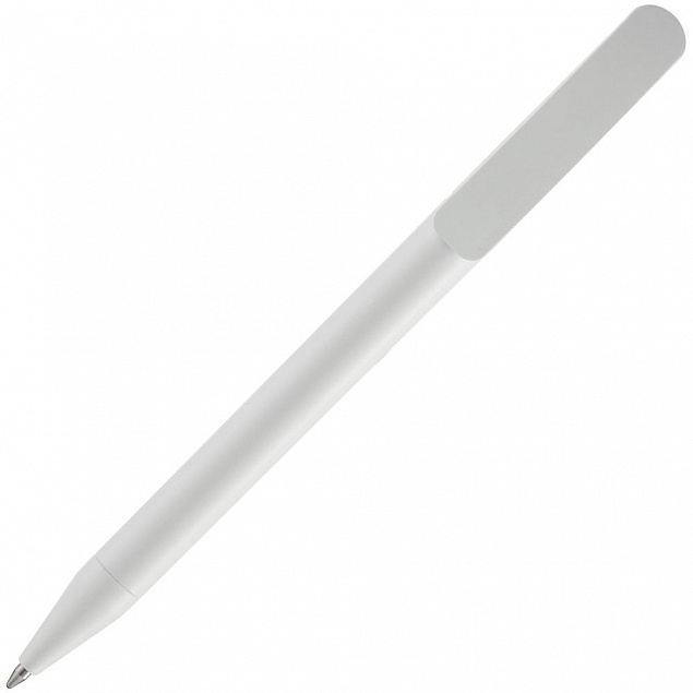 Ручка шариковая Prodir DS3 TMM, белая матовая с логотипом в Ставрополе заказать по выгодной цене в кибермаркете AvroraStore