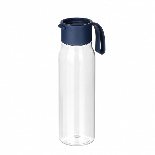 Спортивная бутылка для воды, Step, 550 ml, синяя (ПОД КРУГОВОЙ УФ) с логотипом в Ставрополе заказать по выгодной цене в кибермаркете AvroraStore