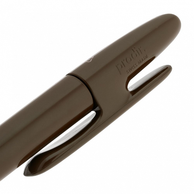 Ручка шариковая Prodir DS5 TJJ Regenerated, серо-коричневая с логотипом в Ставрополе заказать по выгодной цене в кибермаркете AvroraStore