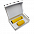 Набор Hot Box E софт-тач EDGE CO12s grey (желтый) с логотипом в Ставрополе заказать по выгодной цене в кибермаркете AvroraStore