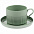 Чайная пара Pastello Moderno, зеленая с логотипом в Ставрополе заказать по выгодной цене в кибермаркете AvroraStore