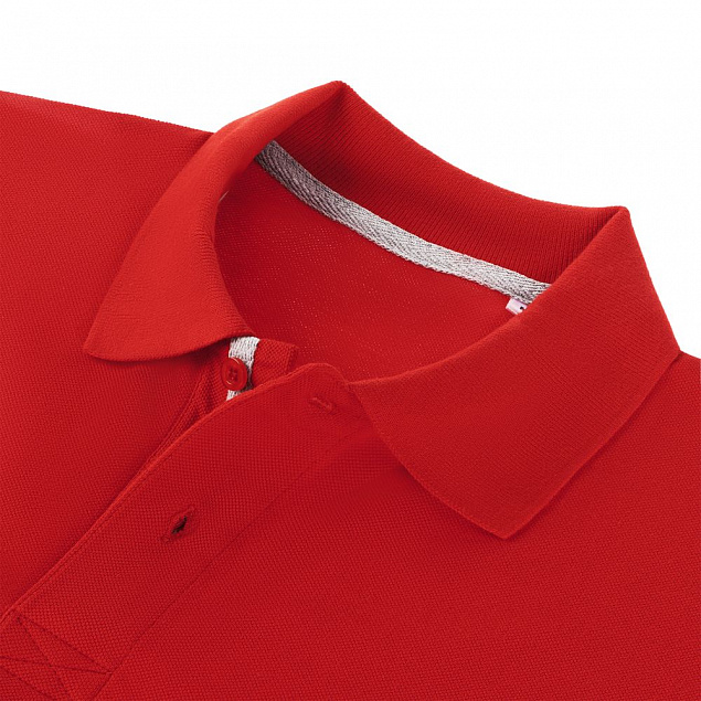 Рубашка поло мужская Virma Premium, красная с логотипом в Ставрополе заказать по выгодной цене в кибермаркете AvroraStore
