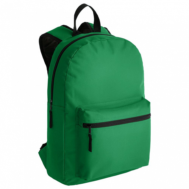 Рюкзак Base, зеленый с логотипом в Ставрополе заказать по выгодной цене в кибермаркете AvroraStore