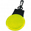 Светоотражатель с подсветкой Watch Out, желтый с логотипом в Ставрополе заказать по выгодной цене в кибермаркете AvroraStore