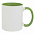 Кружка Promo Plus для сублимационной печати, зеленое яблоко с логотипом в Ставрополе заказать по выгодной цене в кибермаркете AvroraStore