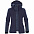 Куртка-трансформер женская Matrix, темно-синяя с логотипом в Ставрополе заказать по выгодной цене в кибермаркете AvroraStore