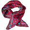 Платок Tourbillon Silk, бордовый с логотипом в Ставрополе заказать по выгодной цене в кибермаркете AvroraStore