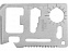 Мультиинструмент в чехле Helper mini, стальной с логотипом в Ставрополе заказать по выгодной цене в кибермаркете AvroraStore