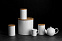 Емкость для хранения чая Embossed, белая с логотипом в Ставрополе заказать по выгодной цене в кибермаркете AvroraStore