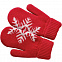 Варежки "Сложи снежинку!" с теплой подкладкой с логотипом в Ставрополе заказать по выгодной цене в кибермаркете AvroraStore