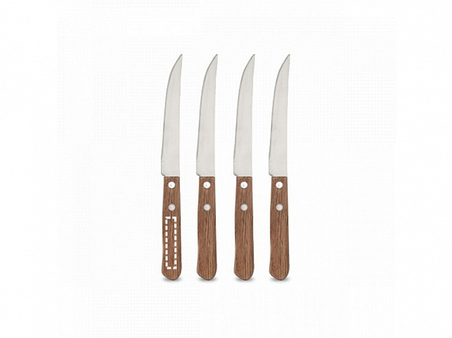 Набор из 4 ножей «CREARY» с логотипом в Ставрополе заказать по выгодной цене в кибермаркете AvroraStore