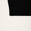 Шарф Snappy, белый с черным с логотипом в Ставрополе заказать по выгодной цене в кибермаркете AvroraStore