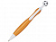 Ручка пластиковая шариковая «Naples football» с логотипом в Ставрополе заказать по выгодной цене в кибермаркете AvroraStore