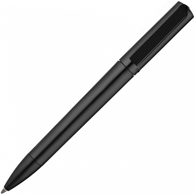 Ручка шариковая Split Neon, черная с логотипом в Ставрополе заказать по выгодной цене в кибермаркете AvroraStore