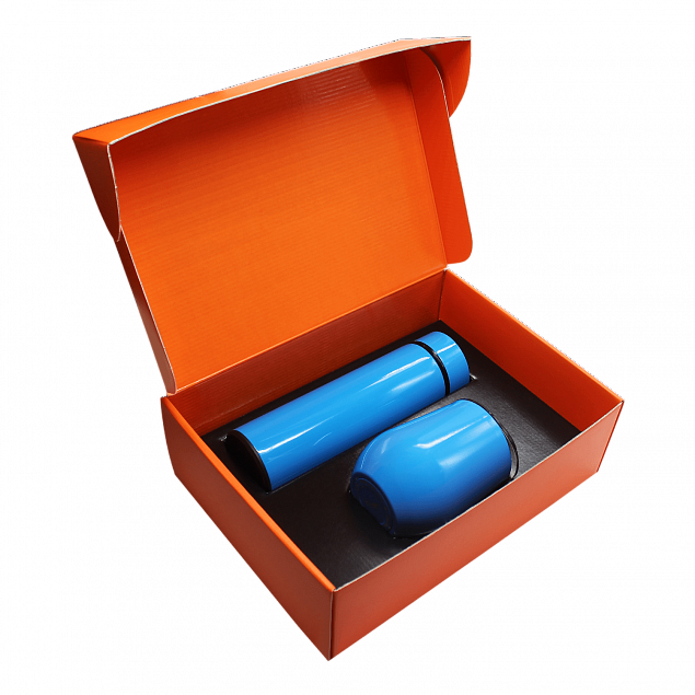 Набор Hot Box C B, голубой с логотипом в Ставрополе заказать по выгодной цене в кибермаркете AvroraStore