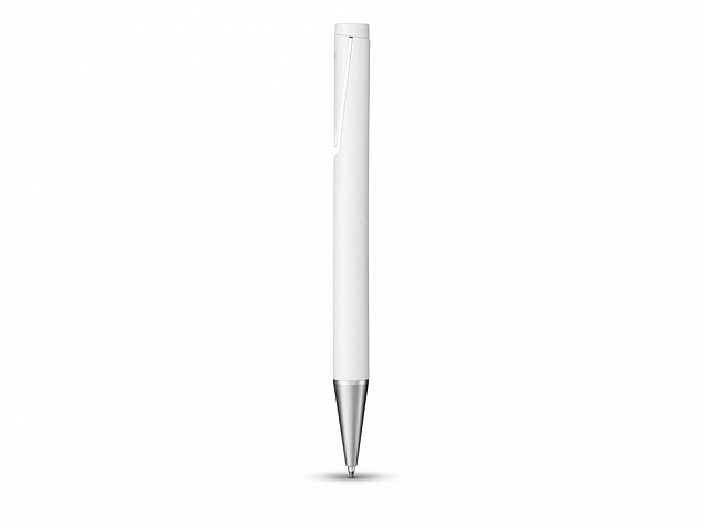 Ручка шариковая Carve, белый с логотипом в Ставрополе заказать по выгодной цене в кибермаркете AvroraStore
