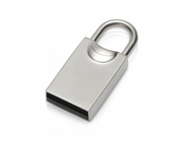 USB-флешка 2.0 на 16 Гб Lock с логотипом в Ставрополе заказать по выгодной цене в кибермаркете AvroraStore