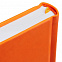 Ежедневник Favor Metal, недатированный, оранжевый с логотипом в Ставрополе заказать по выгодной цене в кибермаркете AvroraStore