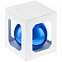 Елочный шар Finery Gloss, 10 см, глянцевый синий с логотипом в Ставрополе заказать по выгодной цене в кибермаркете AvroraStore