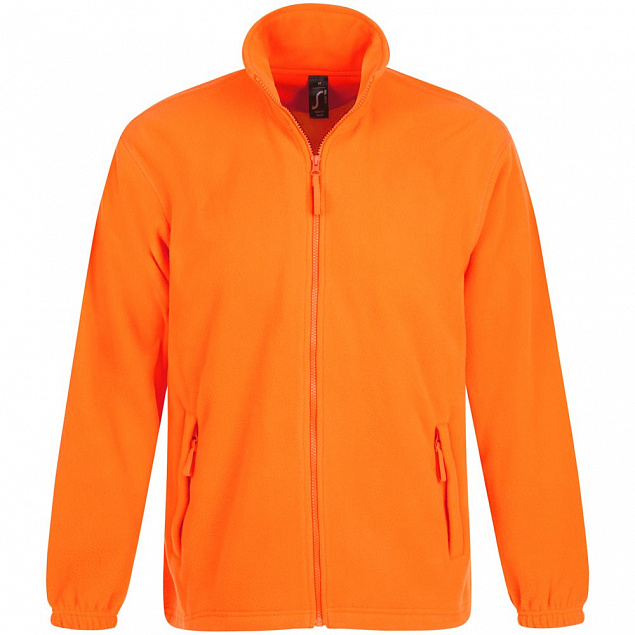 Куртка мужская North, оранжевый неон с логотипом в Ставрополе заказать по выгодной цене в кибермаркете AvroraStore
