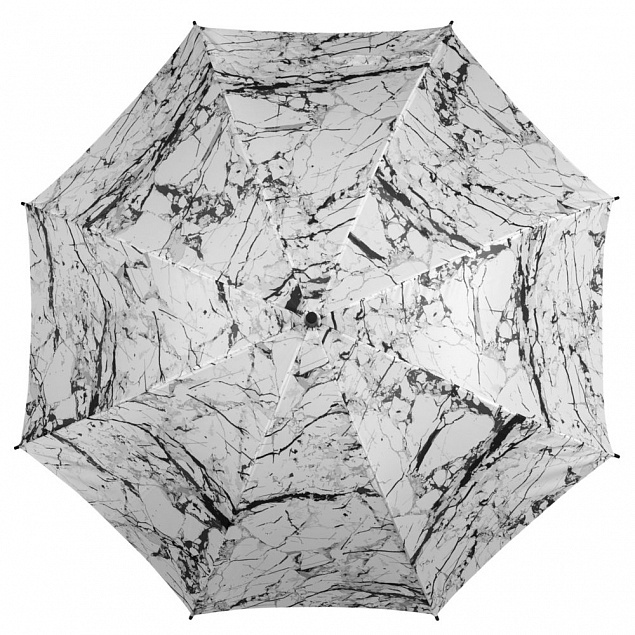 Зонт-трость Marble с логотипом в Ставрополе заказать по выгодной цене в кибермаркете AvroraStore