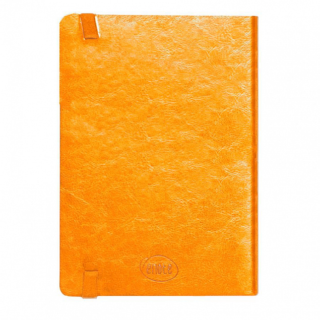 Ежедневник недатированный Boomer, А5,  оранжевый, кремовый блок, без обреза с логотипом в Ставрополе заказать по выгодной цене в кибермаркете AvroraStore