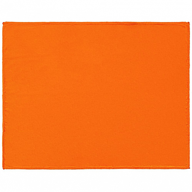 Плед Plush, оранжевый с логотипом в Ставрополе заказать по выгодной цене в кибермаркете AvroraStore