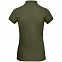 Рубашка поло женская Inspire, хаки с логотипом в Ставрополе заказать по выгодной цене в кибермаркете AvroraStore