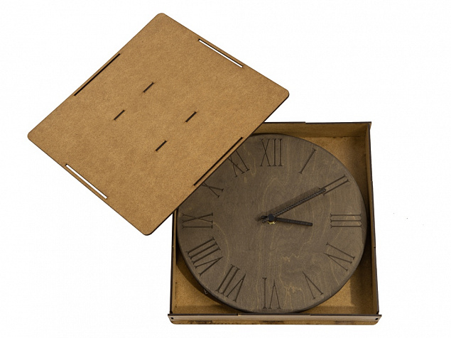 Часы деревянные «Лиара» с логотипом в Ставрополе заказать по выгодной цене в кибермаркете AvroraStore